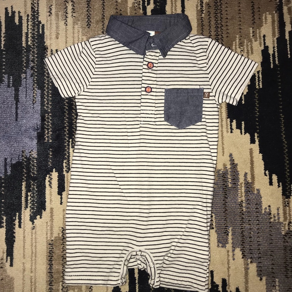 Stripped Romper 3-6 Month